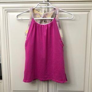 Ivivva by Lululemon girl’s tank top with bra liner